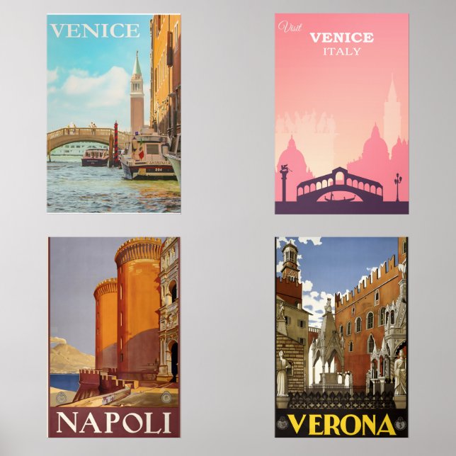 Italy vintage posters (Front)