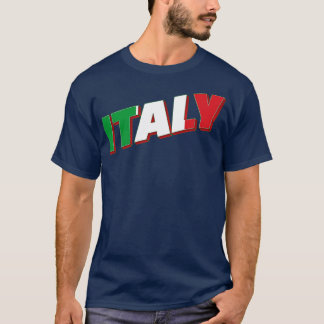 Italy Vintage style retro souvenir 2 T-Shirt