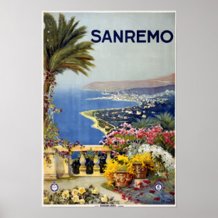 Italy Vintage Travel Poster