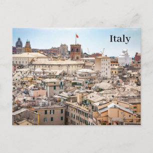 Italy Vintage Travel Tourism Add Postcard