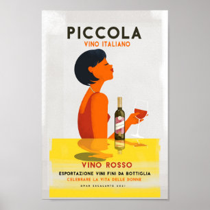 italy Vintage wine poster 