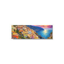 Italy's Amalfi Coast Digital Painting