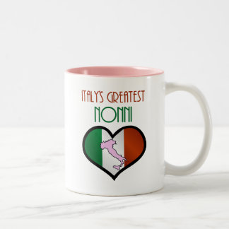 Italy's Greatest Nonni Two-Tone Coffee Mug