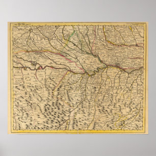 Italy's Po River Valley Poster