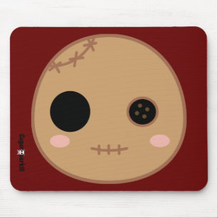 Itami the Voodoo Doll Head Mouse Mat