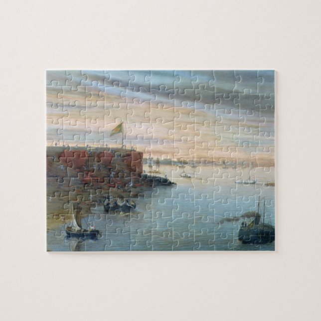 Itapiru, Paraguay, 1866 (oil on canvas) Jigsaw Puzzle (Horizontal)