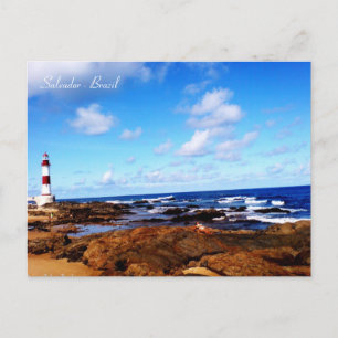 Itapua beach, Salvador, Brazil Postcard
