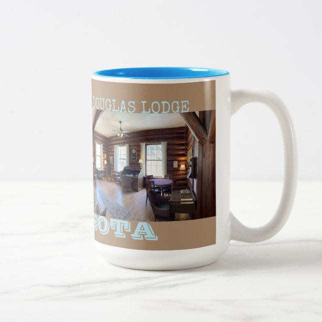 Itasca State Park DOUGLAS LODGE Mug (Right)