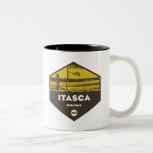 Itasca State Park Minnesota Two-Tone Coffee Mug