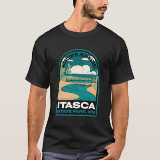 Itasca State Park Minnesota Vintage T-Shirt