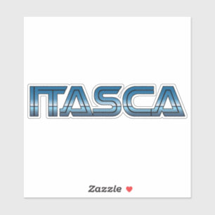 Itasca TX Sticker