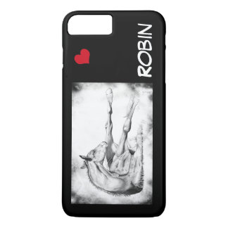 Itch Too with red heart iPhone 8 Plus/7 Plus Case
