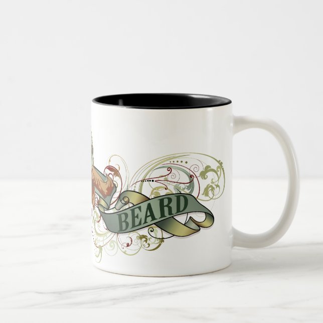 Itchy Beard Two-Tone Coffee Mug (Right)