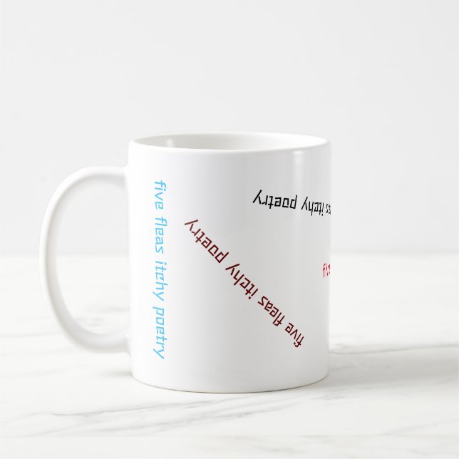 Itchy Poets Mug (Left)