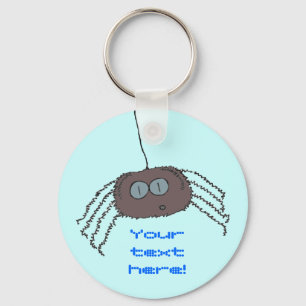 Itchy spider key ring
