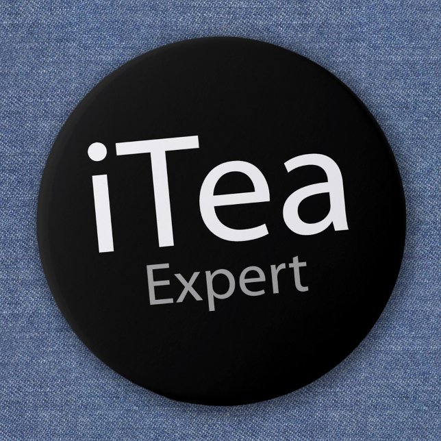 iTea 6 Cm Round Badge (Creator Uploaded)