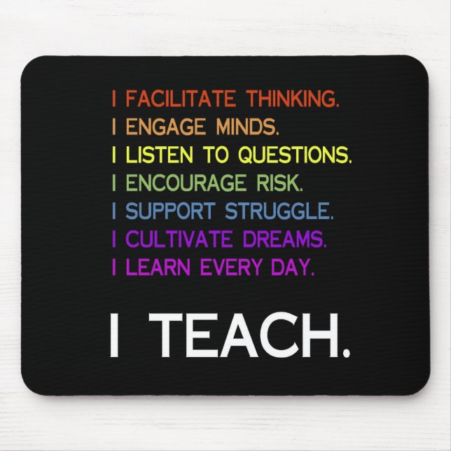 iTeach Mouse Mat (Front)