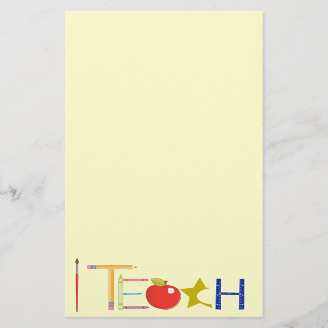 iTeach Stationery (Front)