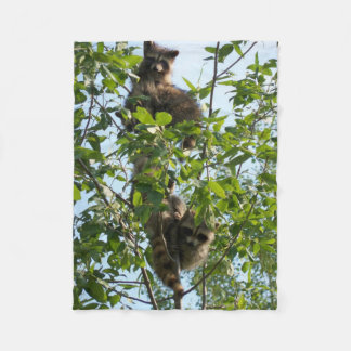 Item featuring cute wildlife fleece blanket