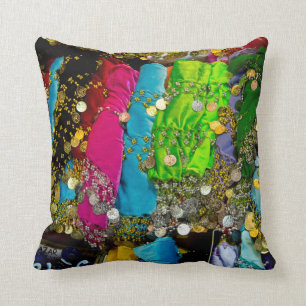 Items For Sale In Spice Market, Istanbul, Turkey Cushion