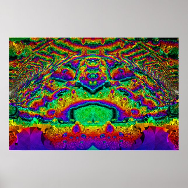 Iterate Imagery Black Light Poster 5 (Front)