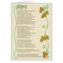 Ithaca Card - Blank inside