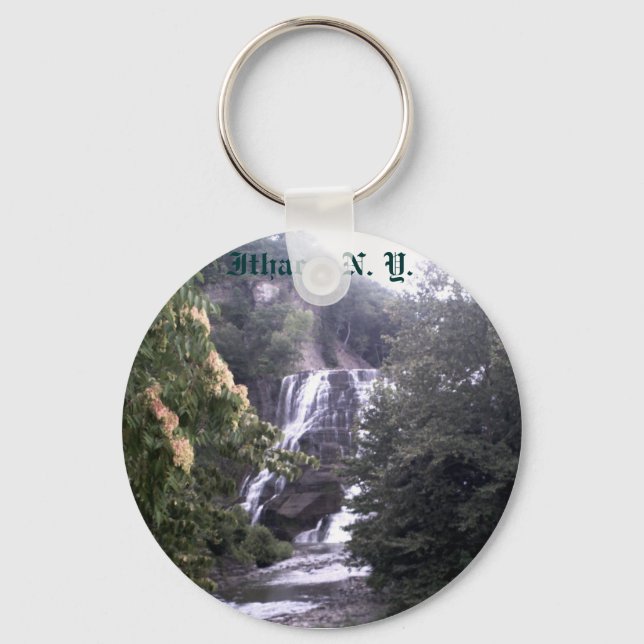 Ithaca Falls key chain (Front)