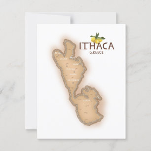 ithaca greece map