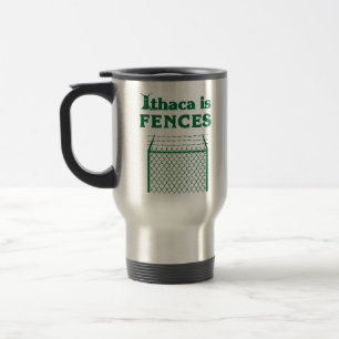 ithaca is fences travel mug