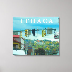 ITHACA NEW YORK CANVAS PRINT