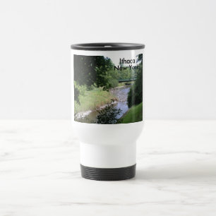 ITHACA, New York,... Travel Mug