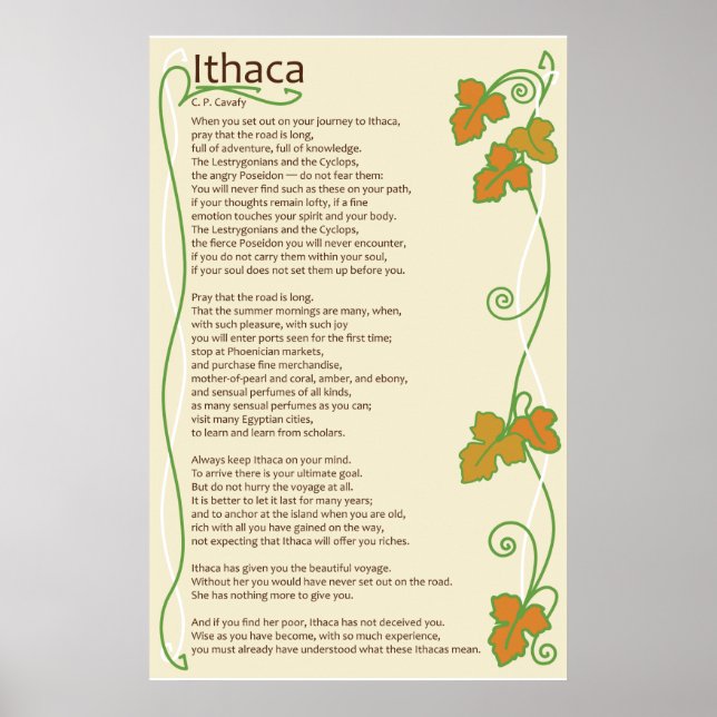 Ithaca Poster (Front)