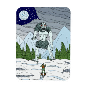 Ithaqua Weird Horror Art Magnet