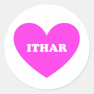 Ithar Classic Round Sticker