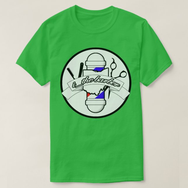 ithebarber logo T-Shirt (Design Front)