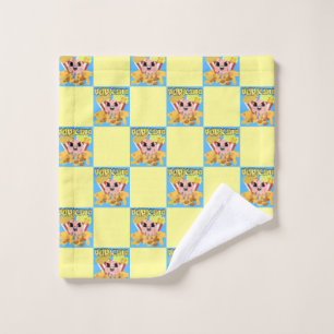 itiez anime popcornking cheese caramel funny Metal Wash Cloth
