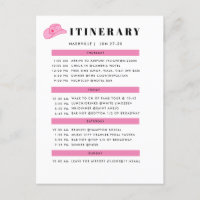 ITINERARY 