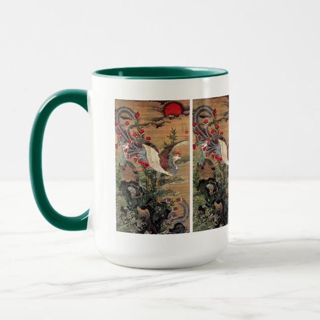Itoh Gyakuchu , Jakuchu Ito Mug (Left)