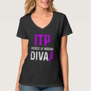 Itp Awareness Immune Thrombocytopenia Warrior Surv T-Shirt