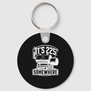 Its 225 somewhere bbq smoker pitmasters key ring