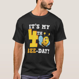 It's 4th Bee Day Honey Beekeeper Apiary Beekeeping T-Shirt