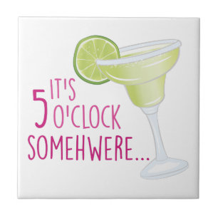 Its 5 O Clock Tile