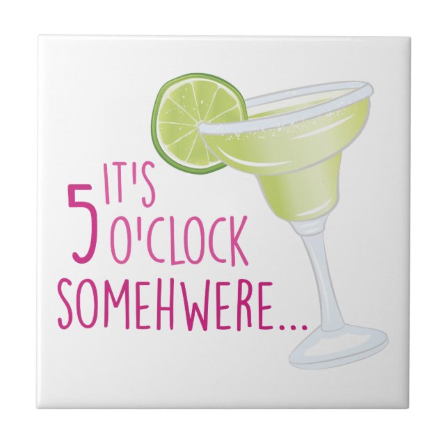 Its 5 O Clock Tile (Front)