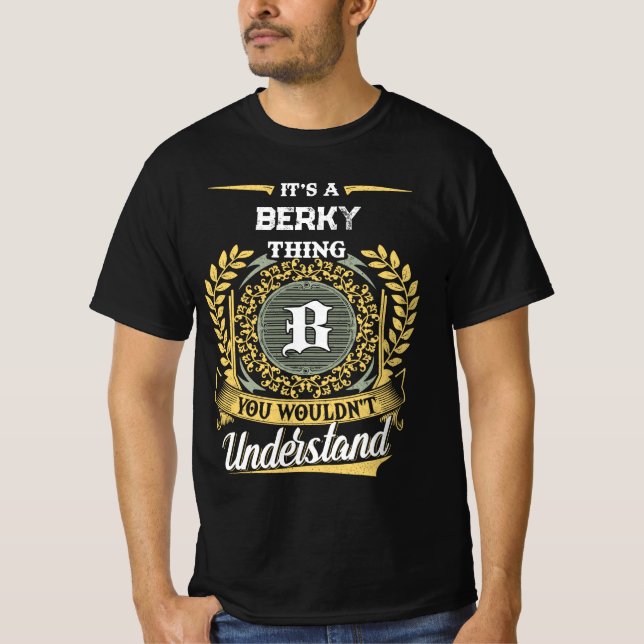 It's a B Thing You Wouldn't Understand T-Shirt (Front)
