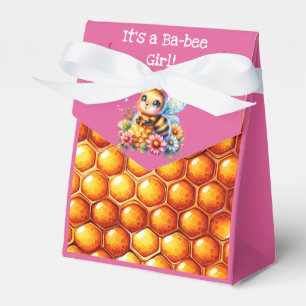 It's a Ba-bee Girl! Baby Shower  Favour Box