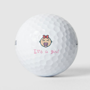 it's a baby girl! golf balls