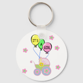 Its A Baby Girl Key Ring