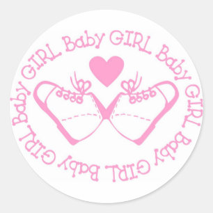 It's a Baby Girl Sticker