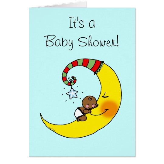 It's a Baby Shower! (baby boy) Card