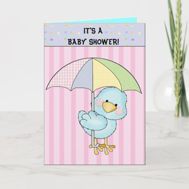 It's a baby shower! card (Front)
